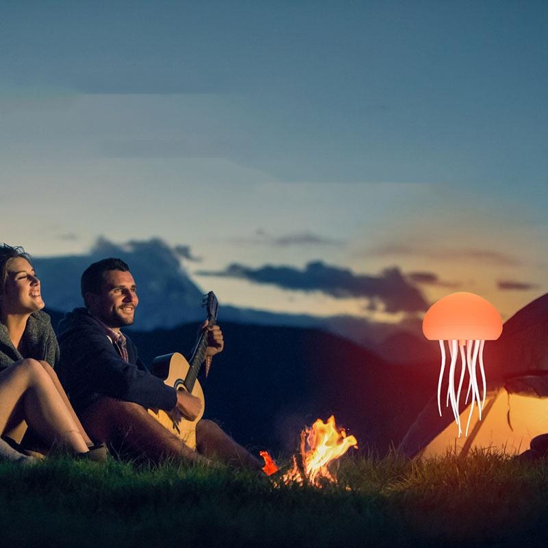 Zeni™ OceanGlow — Ambient Jellyfish Lamp for Calmer Evenings