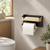 Wall-Mounted Toilet Roll Holder
