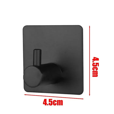 Matte Black Wall Hooks