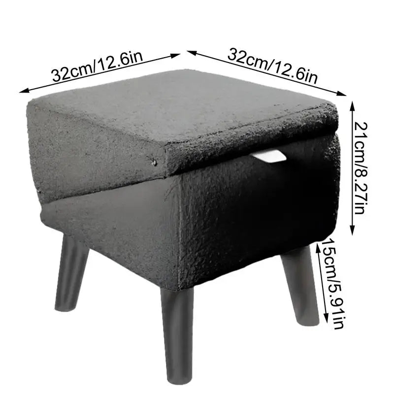 Multifunctional Pet Ramp Ottoman – Foldable Ladder for Bed, Sofa & Car Access