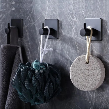 Matte Black Wall Hooks
